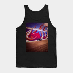 Graffiti Octopus Luna Park Coney Island Brooklyn NYC Tank Top